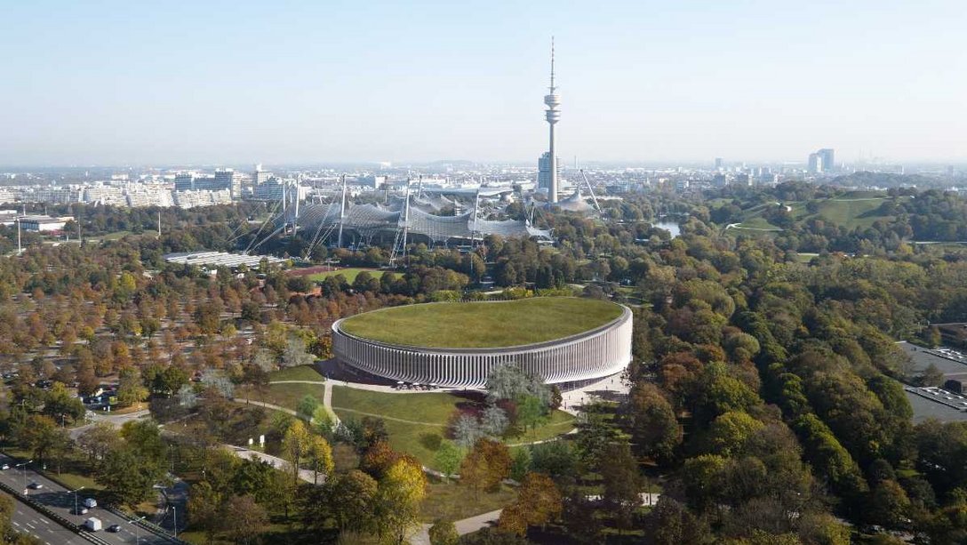 Visualization of SAP Garden in Munich, Germany
